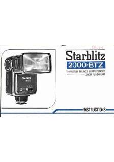 Starblitz 2000 BTZ manual. Camera Instructions.